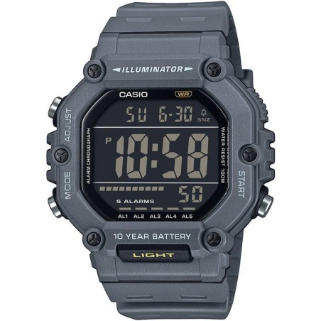 Montre - CASIO - AE-1600H - Homme - Gris - Quartz - Digital