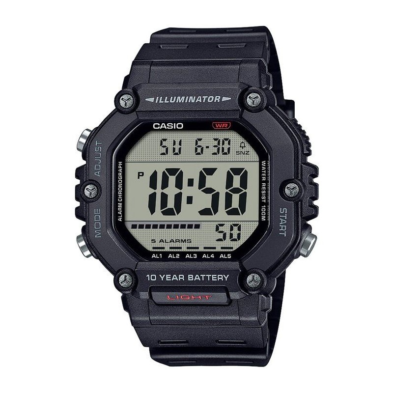 Montre - CASIO - AE-1600H - Homme - Noir - Quartz - Digital