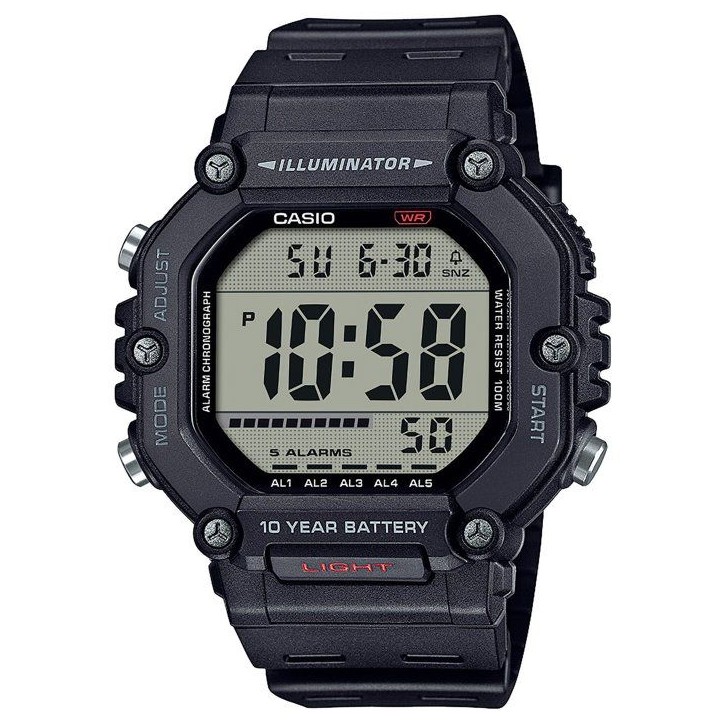 Montre - CASIO - AE-1600H - Homme - Noir - Quartz - Digital Montre - CASIO - AE-1600H - Homme - Noir - Quartz - Digital