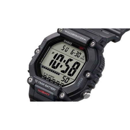 Montre - CASIO - AE-1600H - Homme - Noir - Quartz - Digital
