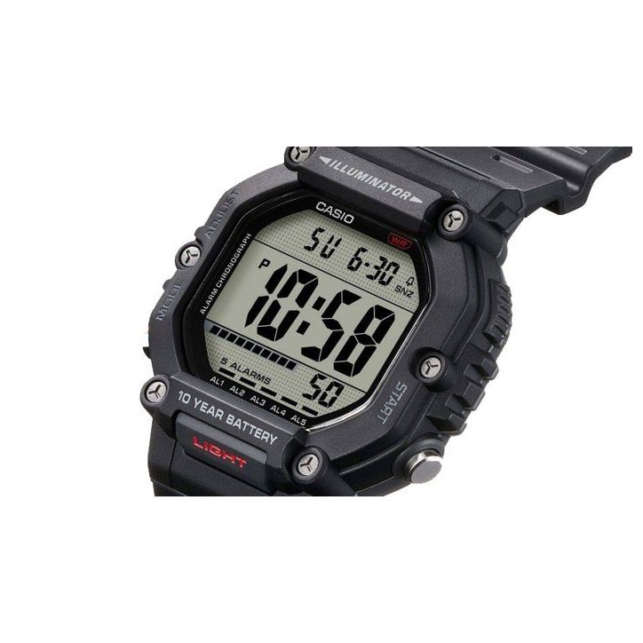 Montre - CASIO - AE-1600H - Homme - Noir - Quartz - Digital Montre - CASIO - AE-1600H - Homme - Noir - Quartz - Digital