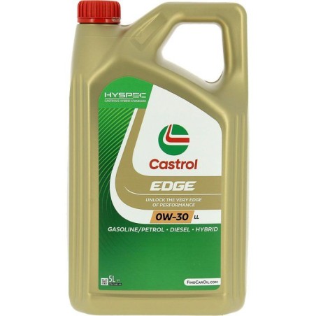 Huile moteur - CASTROL - EDGE 0W-30 LL - 5L