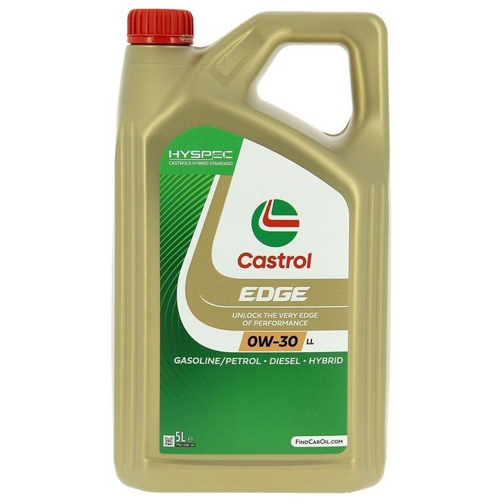 Huile moteur - CASTROL - EDGE 0W-30 LL - 5L Huile moteur - CASTROL - EDGE 0W-30 LL - 5L
