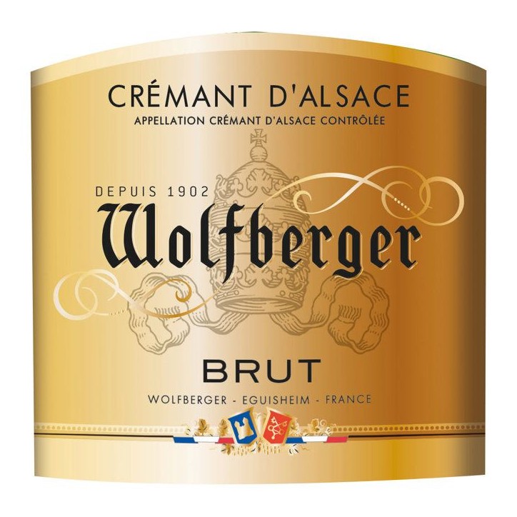 Wolfberger Crémant d'Alsace Brut - 75cl