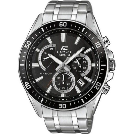 Montre - Casio - EFR-552D-1AVUEF - Argenté - Noir - Quartz - Analogiq