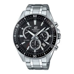 Montre - Casio - EFR-552D-1AVUEF - Argenté - Noir - Quartz - Analogiq