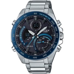 Montre - CASIO - ECB-900DB-1BER - 51,5mm - Solaire - Bluetooth - Étan