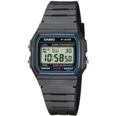 Montre - Casio - Vintage - Noir - Digital - Étanchéité WR ISO 22810