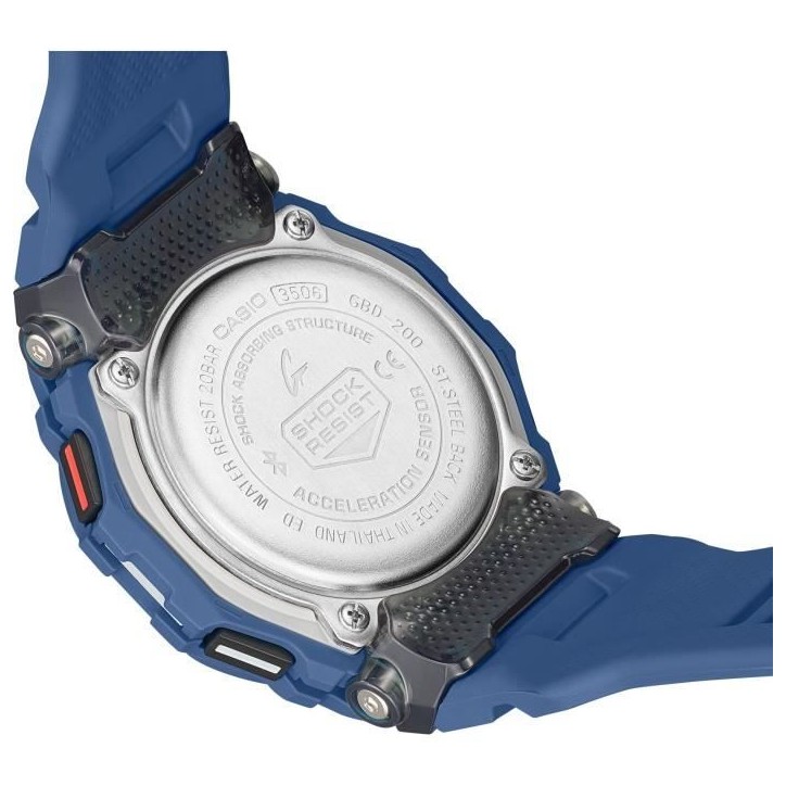 Montre G-SHOCK - CASIO - Resitante aux chocs - Multifonctions - Bleu Montre G-SHOCK - CASIO - Resitante aux chocs - Multifonctions - Bleu