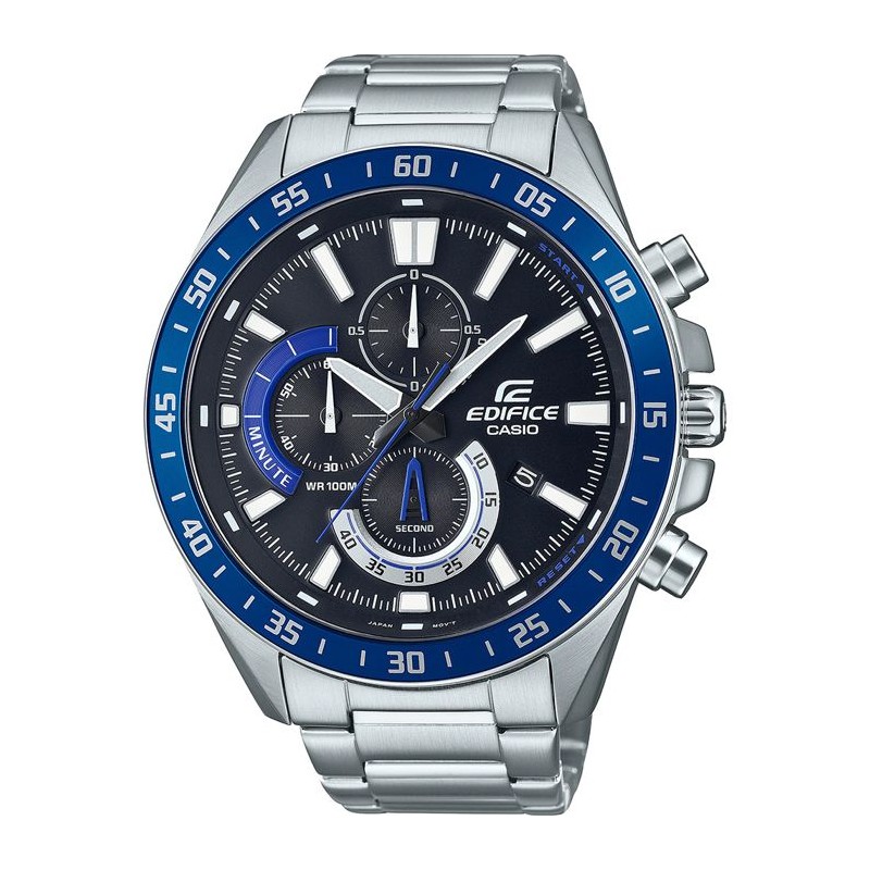 Montre en acier inoxydable CASIO EDIFICE Gris