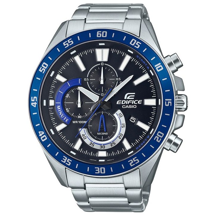 Montre en acier inoxydable CASIO EDIFICE Gris