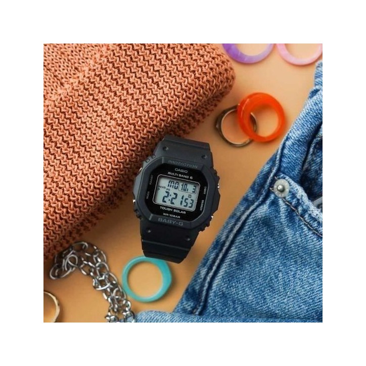 Montre - Casio - Baby-G Urban - Résistante aux chocs - Fonction solaire - Digital Montre - Casio - Baby-G Urban - Résistante aux chocs - Fonction solaire - Digital