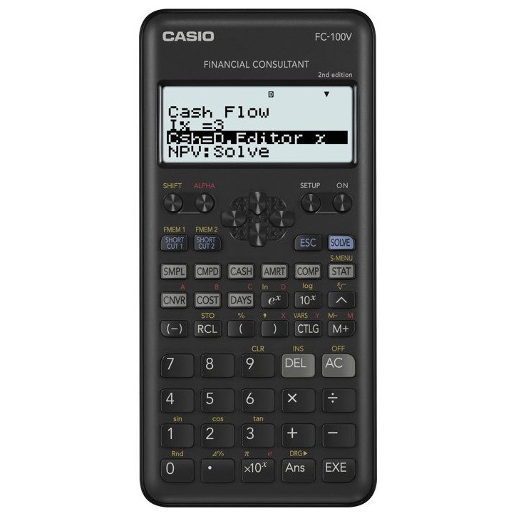 Calculatrice Casio FC-100V