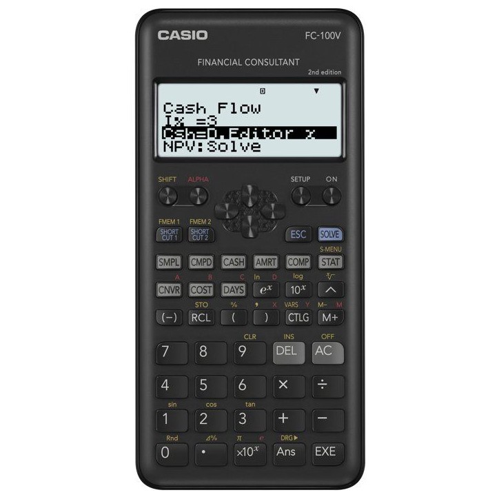 Calculatrice Casio FC-100V