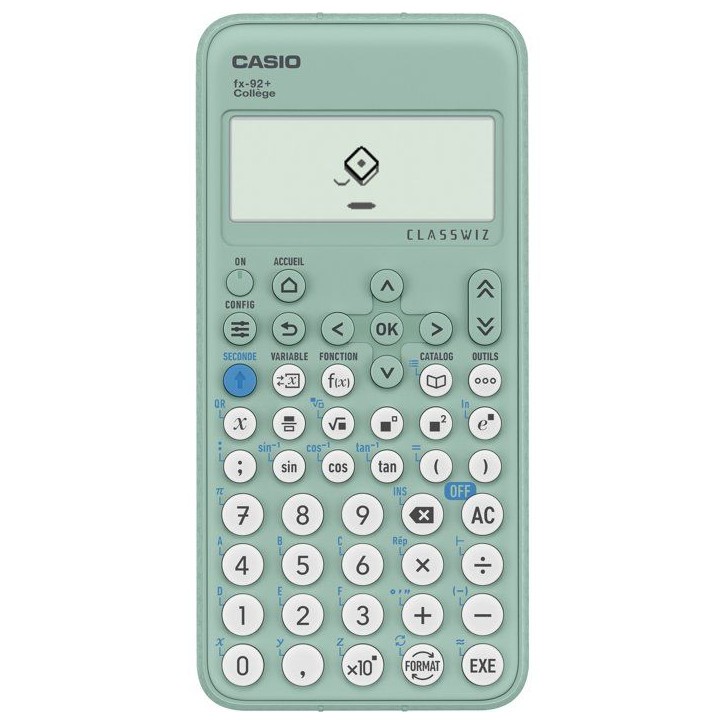 Calculatrice scientifique - CASIO - FX-92+ College - Vert Calculatrice scientifique - CASIO - FX-92+ College - Vert