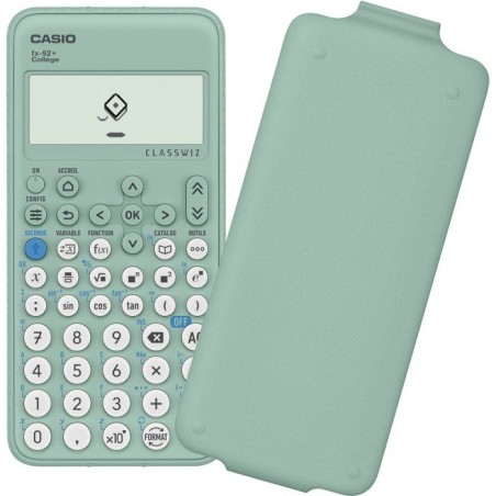 Calculatrice scientifique - CASIO - FX-92+ College - Vert