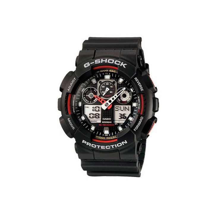 CASIO G-Shock Montre GA-100-1A4ER Quartz CASIO G-Shock Montre GA-100-1A4ER Quartz