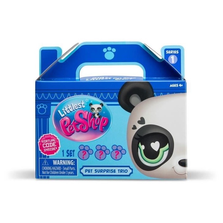 BANDAI - Littlest Pet Shop - 3 Pets surprise - Petits animaux a collectionner - BF00568 BANDAI - Littlest Pet Shop - 3 Pets surprise - Petits animaux a collectionner - BF00568
