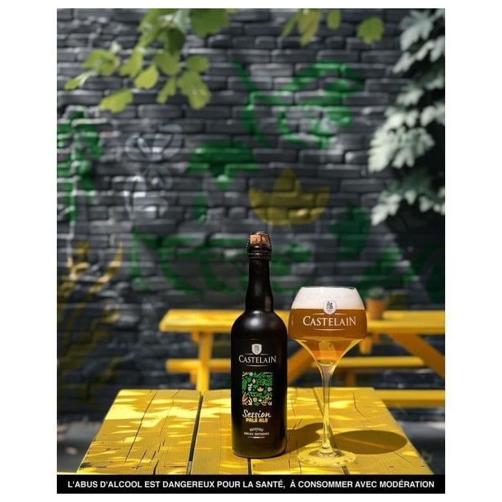 Biere pale ale Session - Castelain - 5.50% Vol. - 75cl