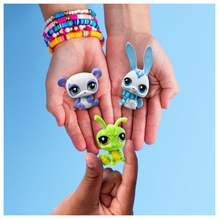 BANDAI - Littlest Pet Shop - 3 Pets surprise - Petits animaux a collectionner - BF00568 BANDAI - Littlest Pet Shop - 3 Pets surprise - Petits animaux a collectionner - BF00568