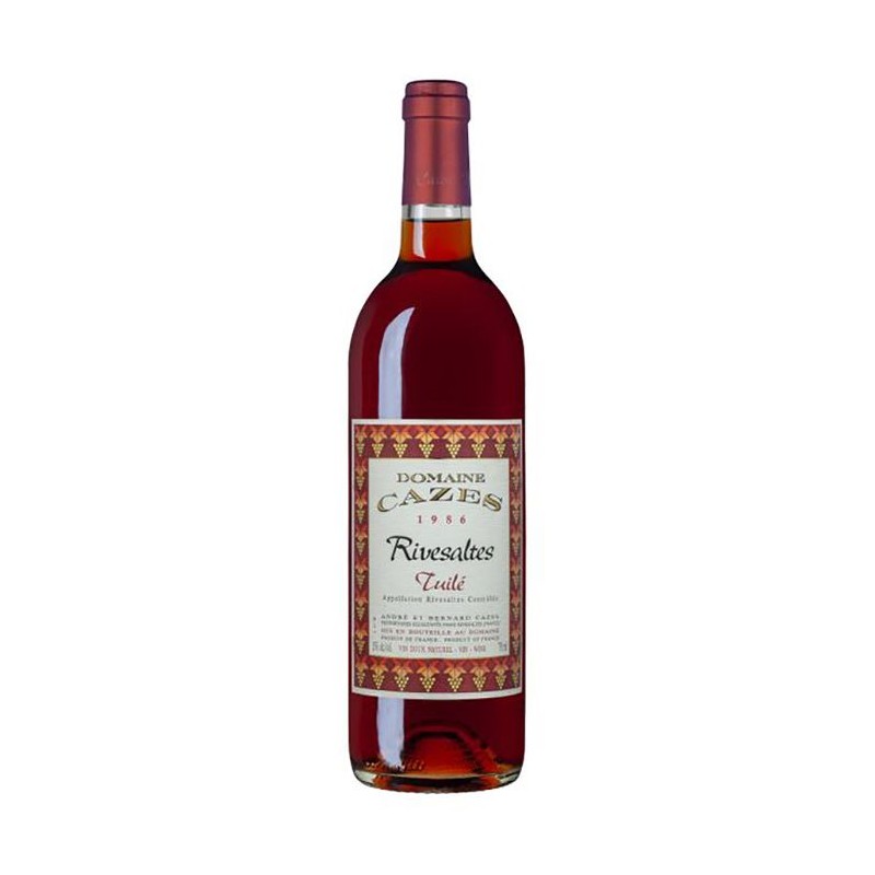 Domaine Cazes 1986 Rivesaltes tuilé - Vin rouge de Languedoc