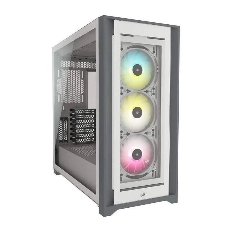 Boîtier PC - CORSAIR - CC-9011213-WW - ATX iCUE 5000X RGB - Moyen-tou