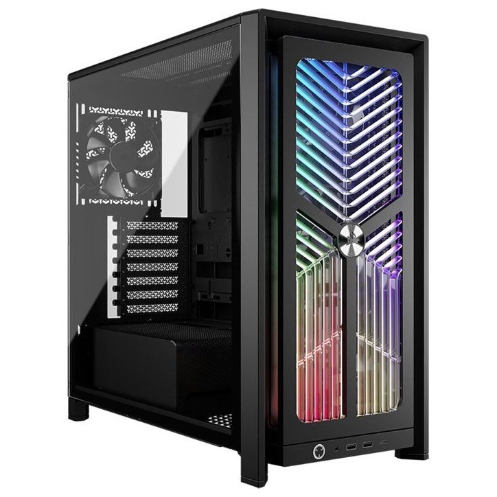 Boîtier PC - CORSAIR - FRAME 4000X RS - Moyen Tour - 4 ventilateurs RS120 - Noir Boîtier PC - CORSAIR - FRAME 4000X RS - Moyen Tour - 4 ventilateurs RS120 - Noir