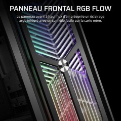 Boîtier PC - CORSAIR - FRAME 4000X RS - Moyen Tour - 4 ventilateurs R