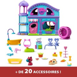 La Grande Maison - BANDAI - Littlest Pet Shop avec 3 pets dont 1 exclu
