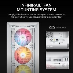 Boitier PC - CORSAIR - FRAME 5000D Mid-Tower Airflow Case - Radiateur