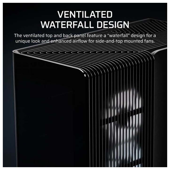 Boitier PC - CORSAIR - FRAME 4500X RS-R ARGB Tempered Glass Mid-Tower - 2 radiateurs - Noir