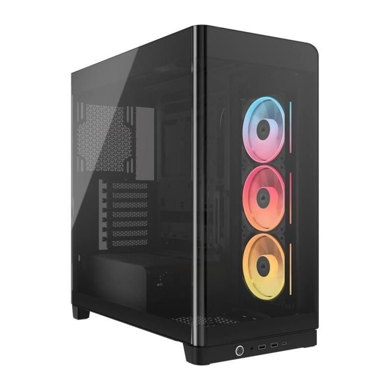 Boitier PC - CORSAIR - FRAME 4500X LX-R RGB Tempered Glass Mid-Tower -