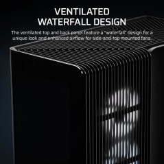 Boitier PC - CORSAIR - FRAME 4500X LX-R RGB Tempered Glass Mid-Tower -