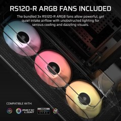 Boitier PC - CORSAIR - AIR 5400 RS-R ARGB Tempered Glass Mid-Tower - V
