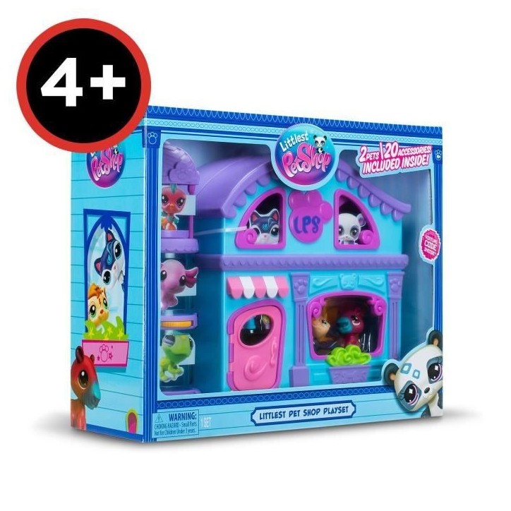 La Grande Maison - BANDAI - Littlest Pet Shop avec 3 pets dont 1 exclusif La Grande Maison - BANDAI - Littlest Pet Shop avec 3 pets dont 1 exclusif