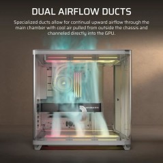 Boitier PC - CORSAIR - AIR 5400 LX-R LINK Tempered Glass Mid-Tower - V