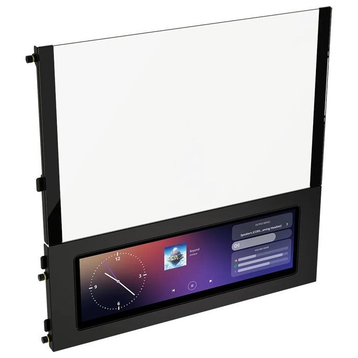Boîtier PC - CORSAIR - CC-9011326-WW - FRAME 4000D LCD RS ARGB Premium Mid-Tower - Black
