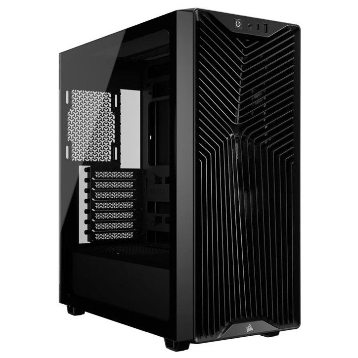 Boîtier PC - CORSAIR - 3200D RS - Moyen Tour - 3 ventilateurs RS120 - Noir Boîtier PC - CORSAIR - 3200D RS - Moyen Tour - 3 ventilateurs RS120 - Noir