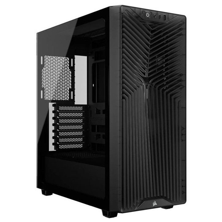 Boîtier PC - CORSAIR - 3200D RS - Moyen Tour - 3 ventilateurs RS120 - Gris Boîtier PC - CORSAIR - 3200D RS - Moyen Tour - 3 ventilateurs RS120 - Gris