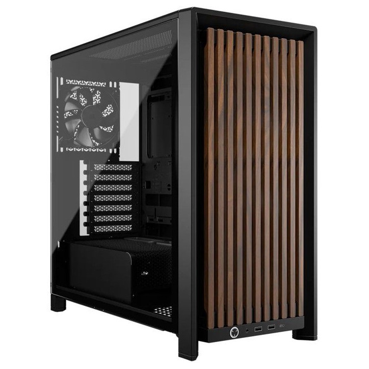 Boîtier PC - CORSAIR - FRAME 4000X RS - Moyen Tour - 4 ventilateurs RS120 - Noir/marron foncé Boîtier PC - CORSAIR - FRAME 4000X RS - Moyen Tour - 4 ventilateurs RS120 - Noir/marron foncé