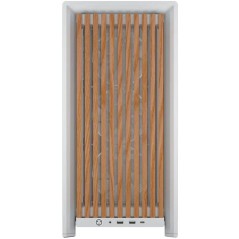 Boîtier PC - CORSAIR - FRAME 4000X RS - Moyen Tour - 4 ventilateurs RS120 - Blanc/bois clair