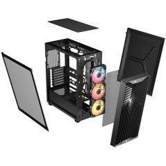 Boîtier PC - CORSAIR - 3200D RS ARGB - Moyen Tour - 3 ventilateurs RS