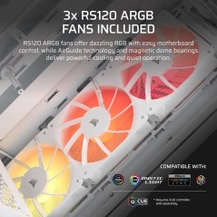 Boîtier PC - CORSAIR - 3200D RS ARGB - Moyen Tour - 3 ventilateurs RS