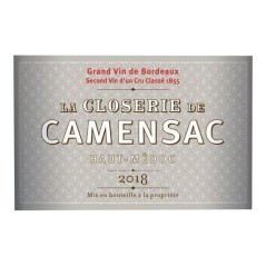 Closerie de Camensac 2017 Haut-Médoc - Vin rouge de Bordeaux