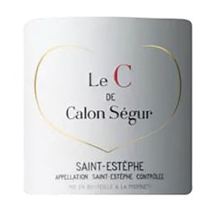 Le C de Calon Ségur 2020 Saint-Estephe - Vin rouge de Bordeaux