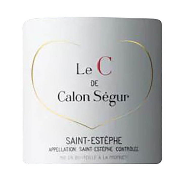 Le C de Calon Ségur 2020 Saint-Estephe - Vin rouge de Bordeaux