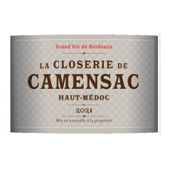 Closerie De Camensac 2021 Haut-Médoc Grand Cru - Vin rouge de Bordeaux