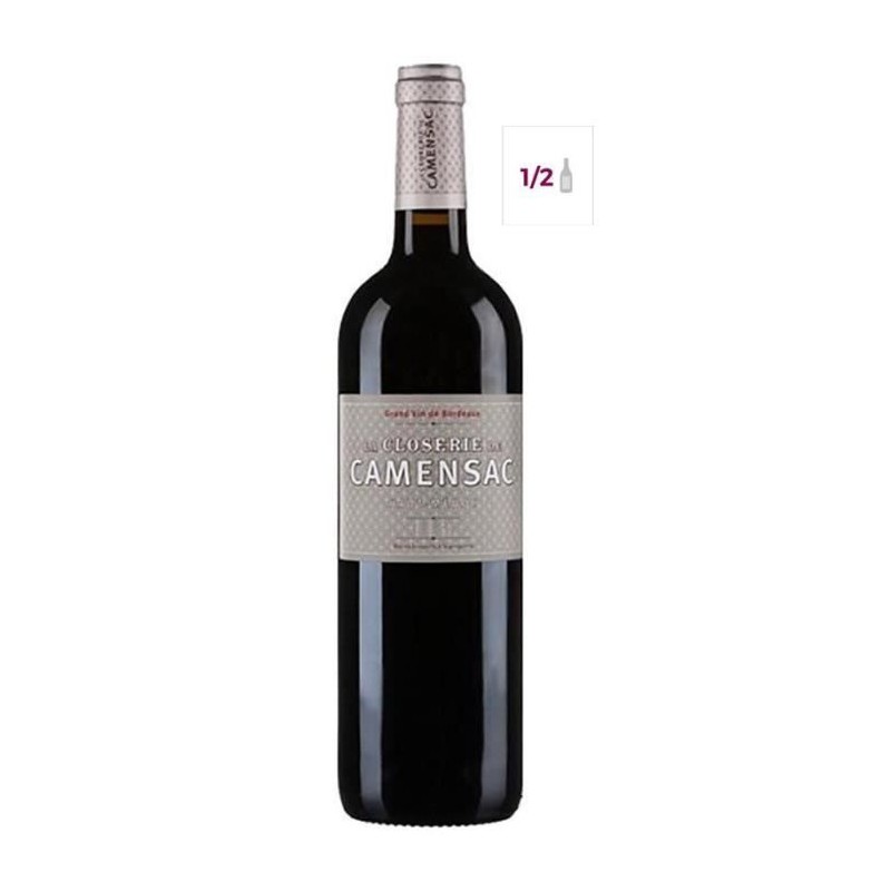 La Closerie de Camensac 2016 Haut-Médoc - Vin rouge de Bordeaux - 37,