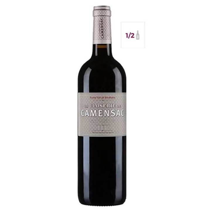 La Closerie de Camensac 2016 Haut-Médoc - Vin rouge de Bordeaux - 37,5cl