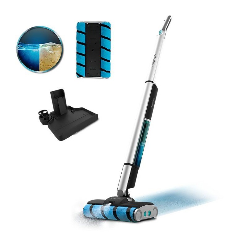 Aspirateur Balai Laveur - CECOTEC FreeGoWash TwiceSpray - 60 W - 40 mi